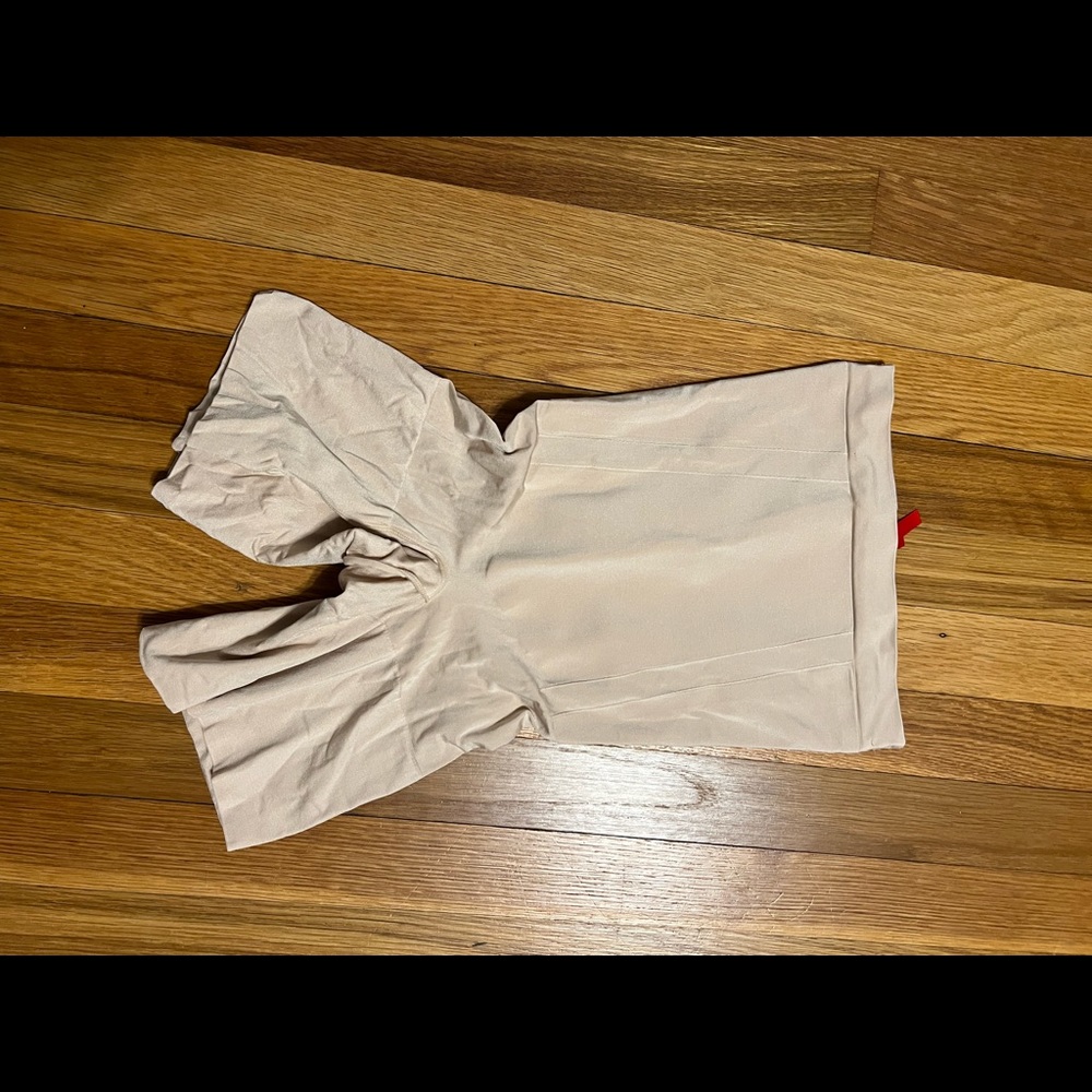 Spanx shorts nude